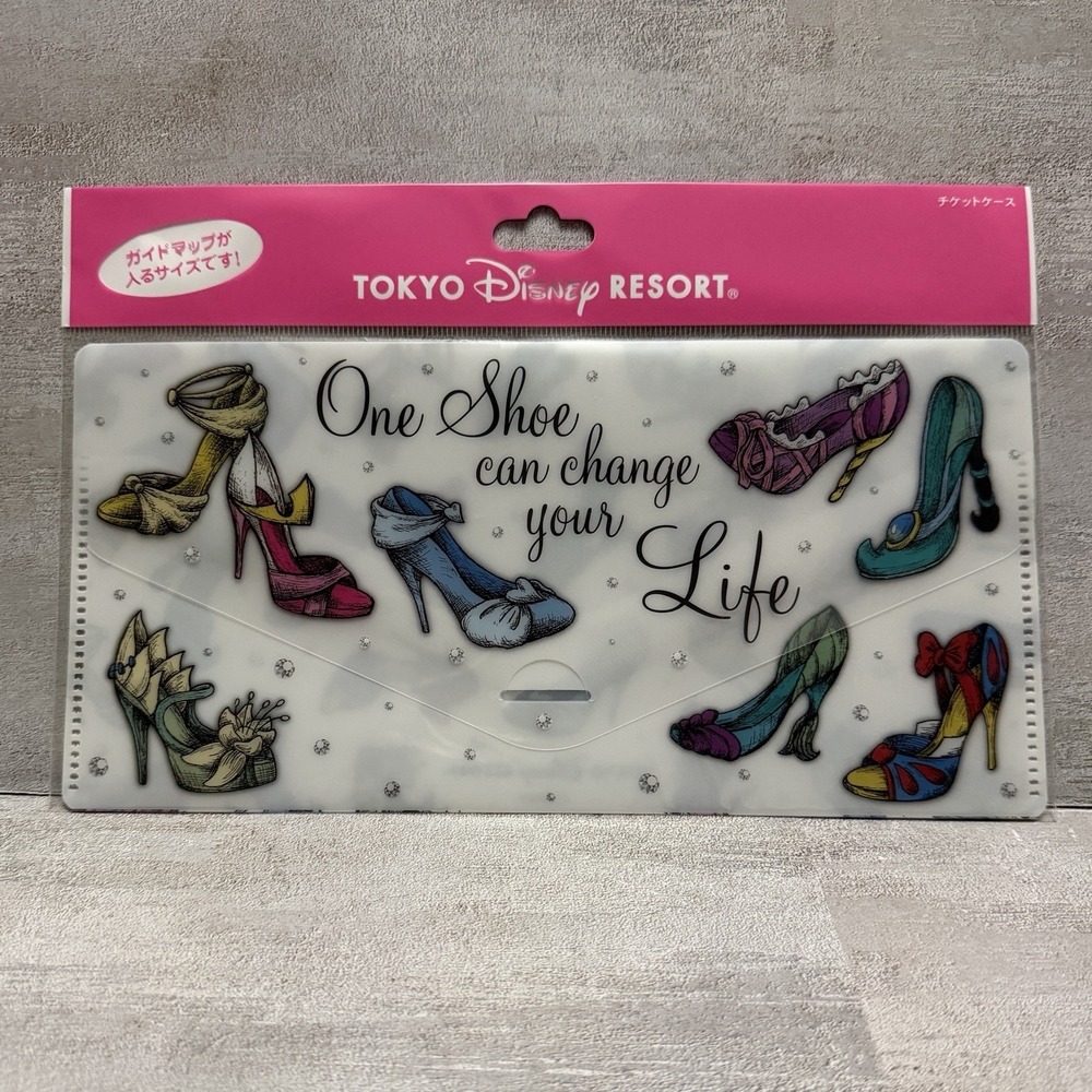 Tokyo Disneyland Disney Sea Resort Plastic Envelopes‎ Princess Shoes
